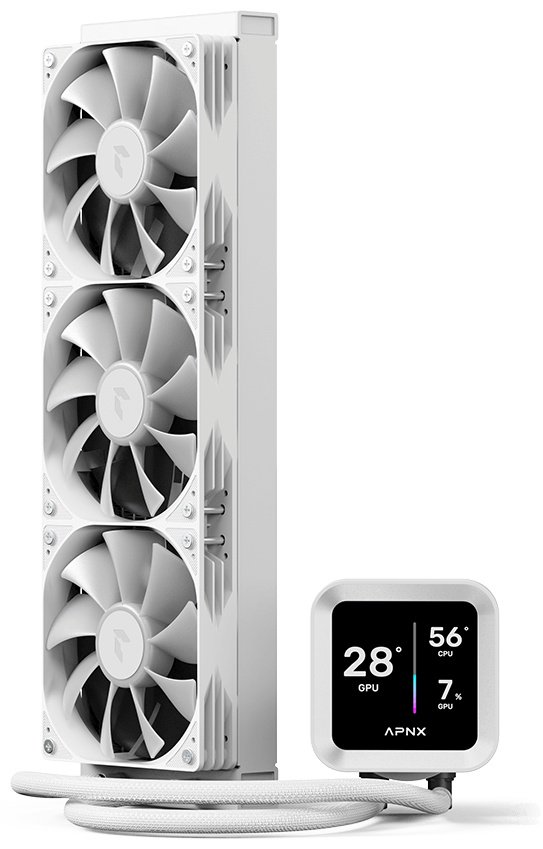 Система охлаждения APNX LC1-D 360 WH белый