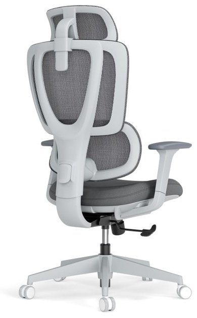 Офисное кресло Eco Estelar Triton, белый, серый
