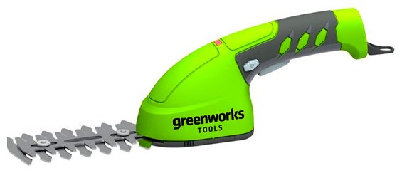 Садовые ножницы для газонов Greenworks, диаметр среза: 10 мм купить,NaN