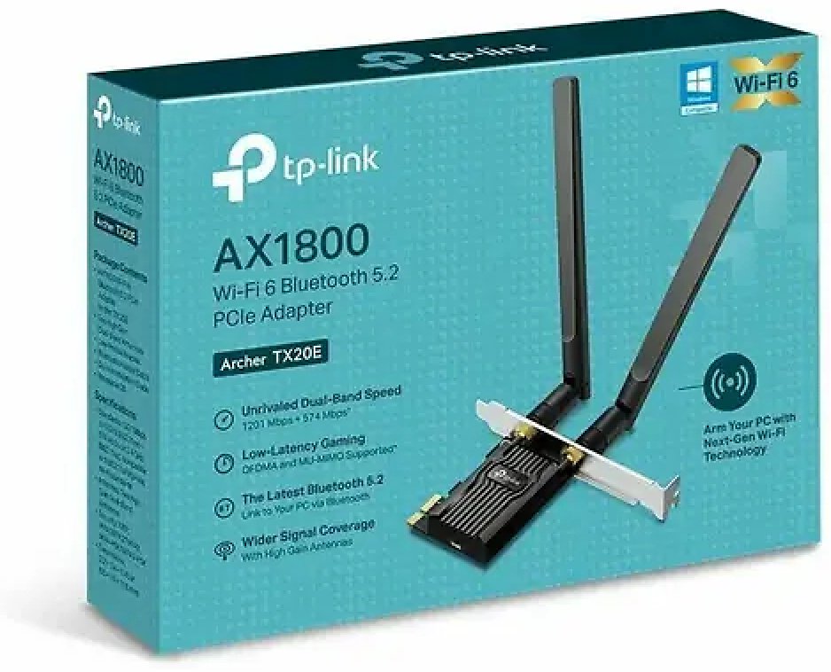 Wi-Fi адаптер TP-LINK Archer TX20E купить,NaN