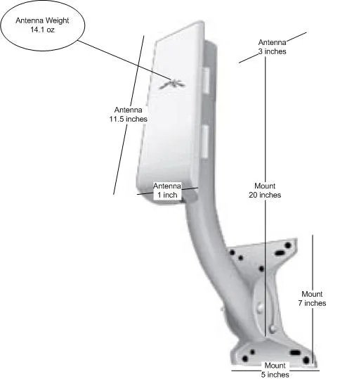 Ubiquiti крепление UB-AM Universal Arm Bracket