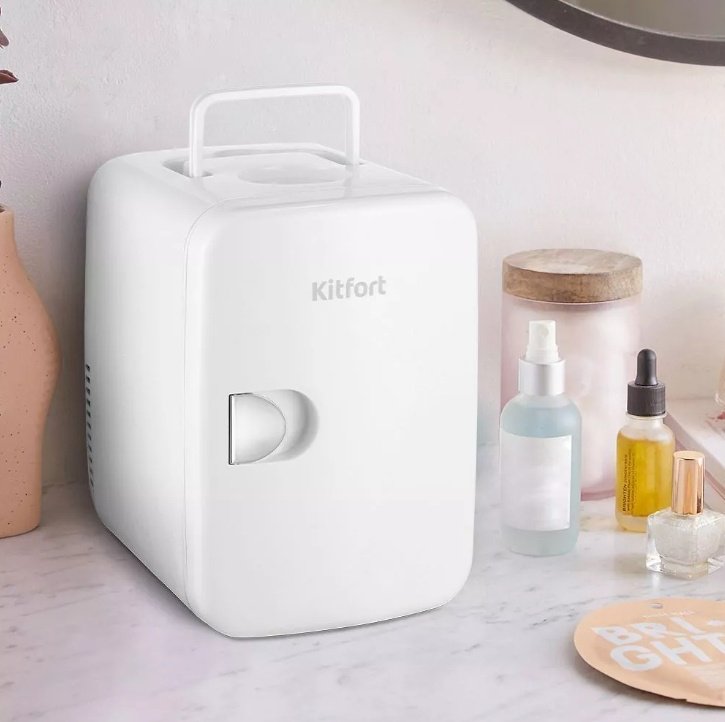 Холодильник для косметики Kitfort КТ-3160 18.8х24.5х27 см - ForteMarket Холодильник для косметики Kitfort КТ-3160 18.8х24.5х27 см купить,29190
