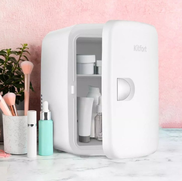 Холодильник для косметики Kitfort КТ-3160 18.8х24.5х27 см - ForteMarket Холодильник для косметики Kitfort КТ-3160 18.8х24.5х27 см купить,29190