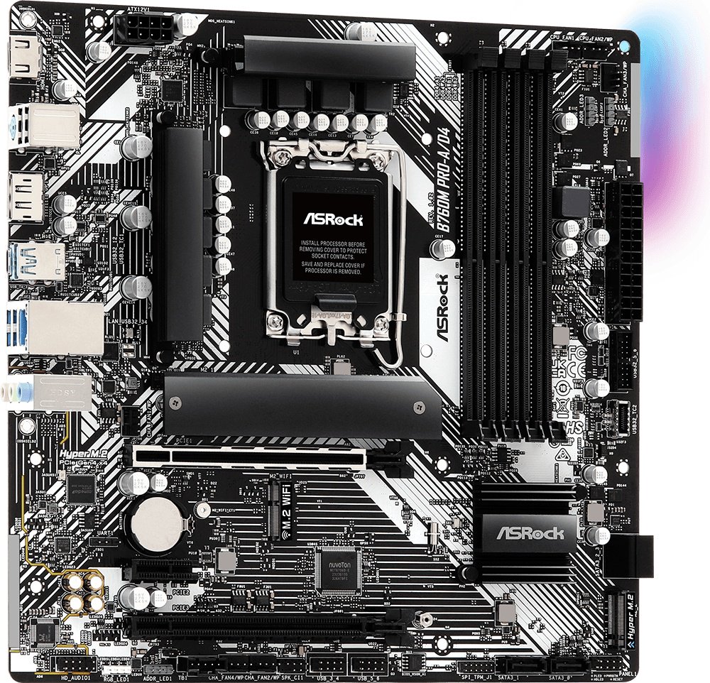 Материнская плата ASRock B760M PRO-A/D4