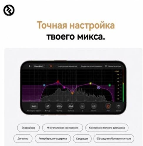 Микрофон Hollyland MELO P1 Solo черный