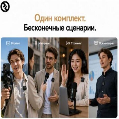 Микрофон Hollyland MELO P1 Solo черный купить,79990