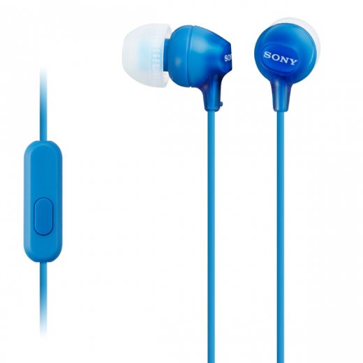 Наушники Sony MDR-EX15AP Blue купить,NaN
