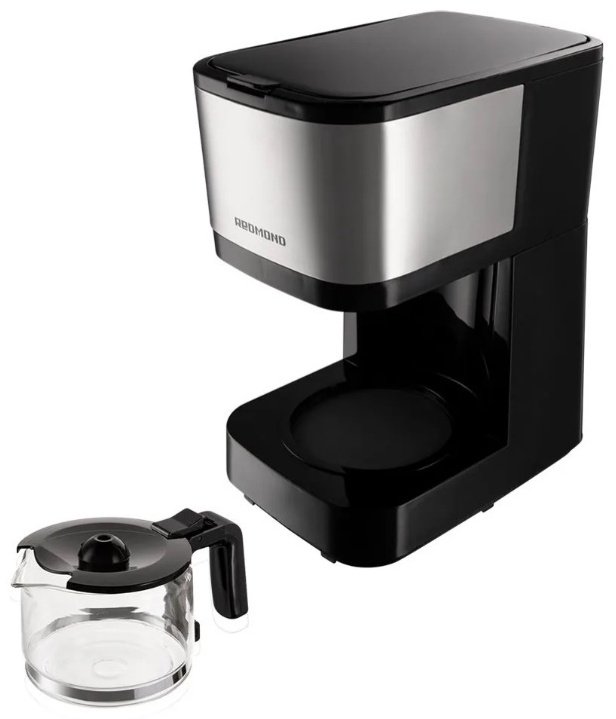 Кофеварка REDMOND RCM-M1528 черный, серебристый купить,24308