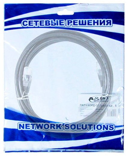 Кабель A&P RJ-45 - RJ-45 APP001BK3 купить,NaN