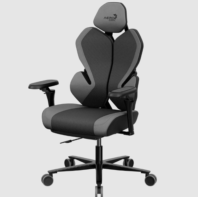 Игровое кресло AeroCool WING-Loft Air Dark Grey, серый купить,169115