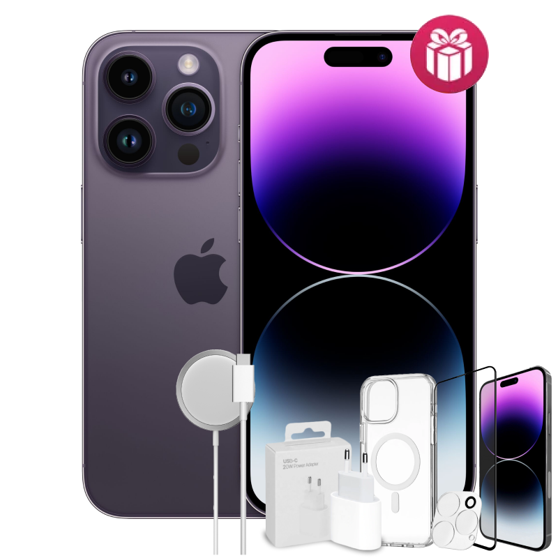 Смартфон Apple iPhone 14 Pro 128GB Deep Purple + 5 подарков купить,695000
