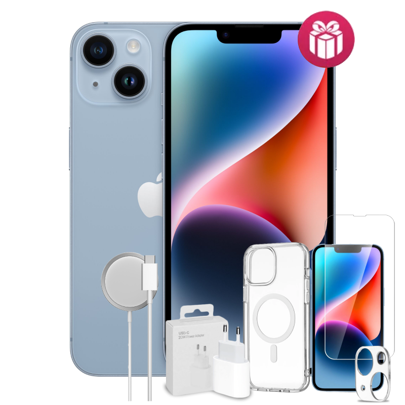 Смартфон Apple iPhone 14 Plus 128GB Blue + 5 подарков