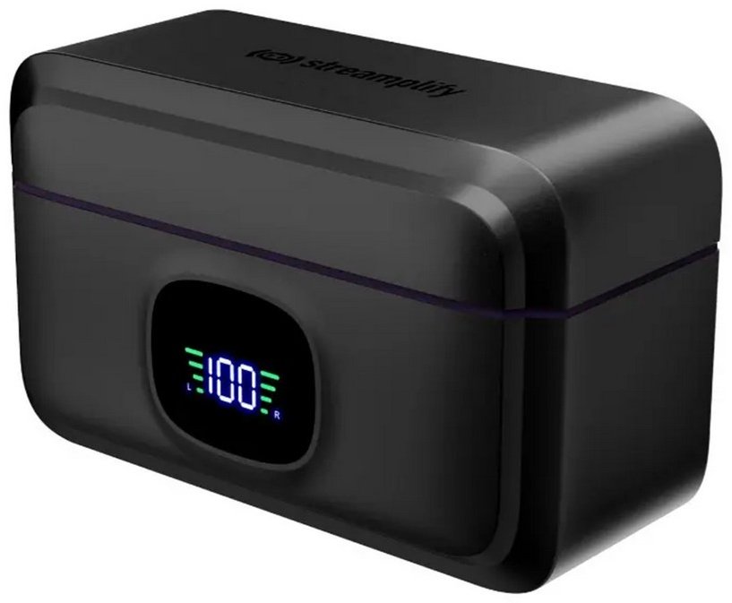 Микрофон Streamplify MIC GO-48-WL-BK черный, фиолетовый