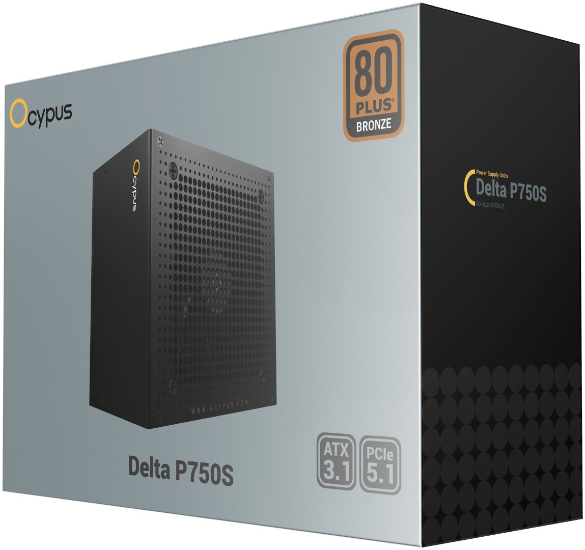 Блок питания Ocypus Delta-P750S-BDFBK025X-EU 750 Вт
