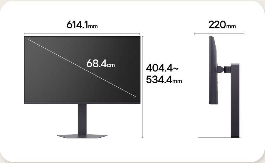 Монитор 27" LG 27G550B черный