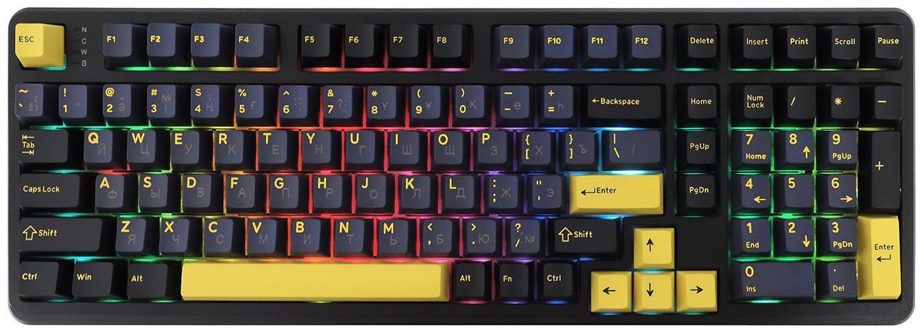 Клавиатура Attack Shark X98 черный купить,NaN