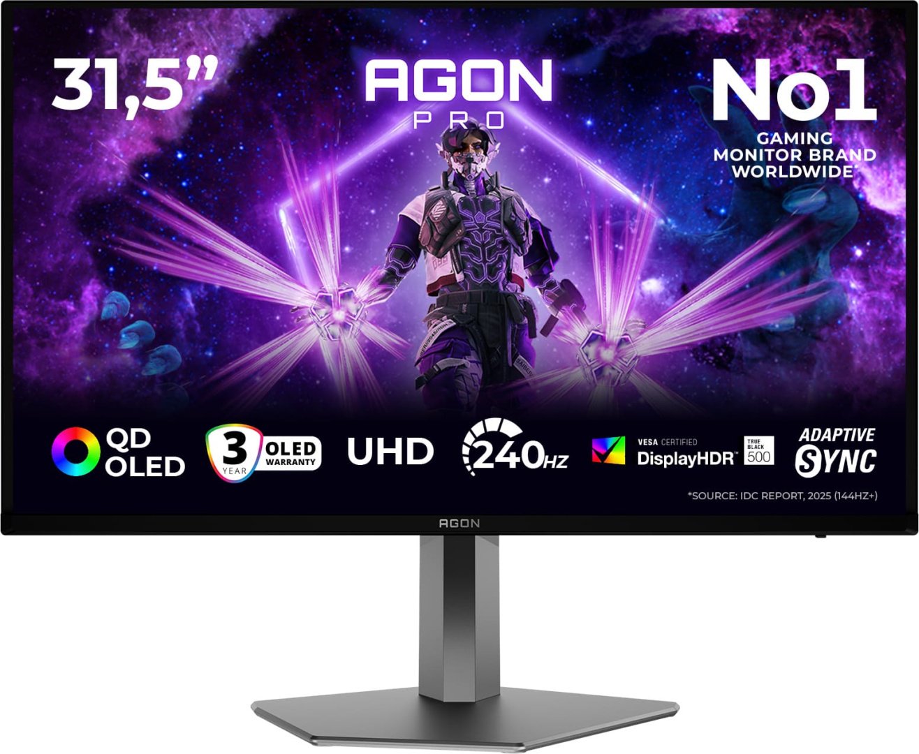 Монитор 31.5" AOC AGON PRO AG326UZD2 черный купить,NaN