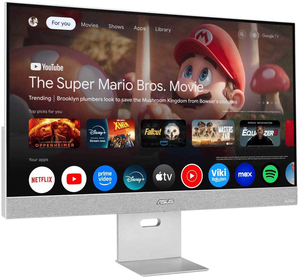Монитор 31.5" ASUS ZenScreen Smart MS32UC серебристый купить,NaN