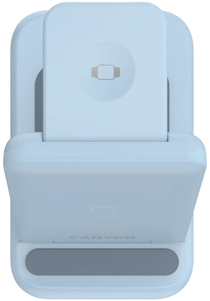Зарядное устройство Canyon WS-304 USB Type-C 15 Вт синий купить,NaN