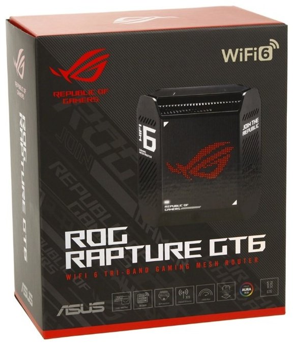 Маршрутизатор ASUS ROG Rapture GT6 купить,NaN