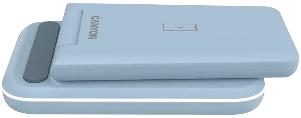 Зарядное устройство Canyon WS-304 USB Type-C 15 Вт синий купить,NaN