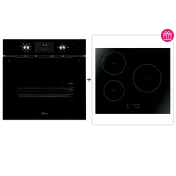 Духовой шкаф Midea MO 22800 GB + варочная поверхность Midea MCI-B632D Black