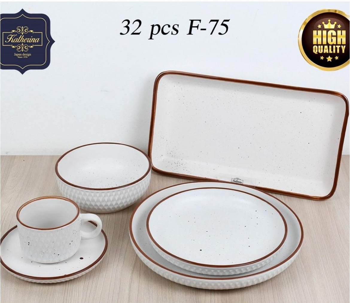 Сервиз на 6 персон Katherina , предметов 32, чайно-столовый, керамика - ForteMarket Сервиз на 6 персон Katherina , предметов 32, чайно-столовый, керамика купить,NaN