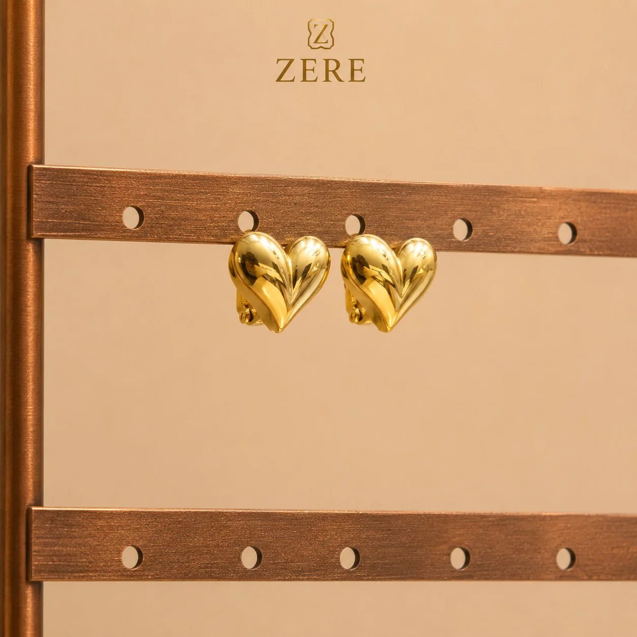 Серьги Zere ZR240729 жёлтое золото 3.05гр  купить,252250