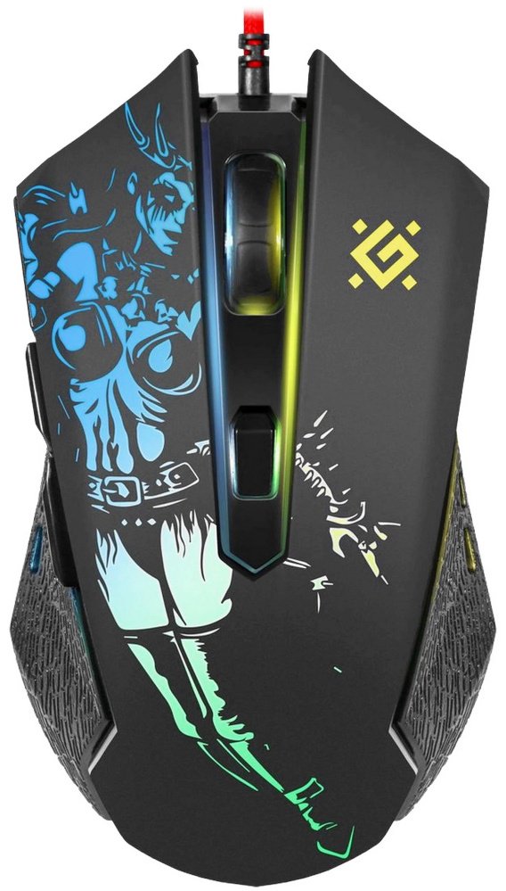 Мышь Defender SinSister GM-933 черный купить,NaN