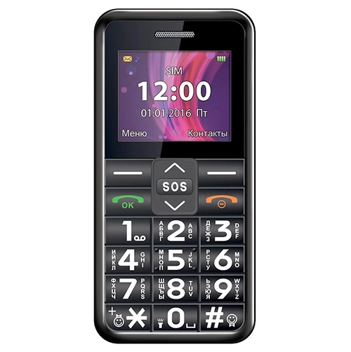 Мобильный телефон TeXet TM-101 Black купить,NaN