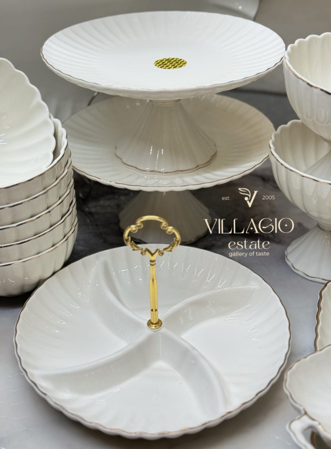 Сервиз на 12 персон VILLAGIO , предметов: 50, чайно-столовый, фарфор, костяной фарфор - ForteMarket Сервиз на 12 персон VILLAGIO , предметов: 50, чайно-столовый, фарфор, костяной фарфор купить,NaN