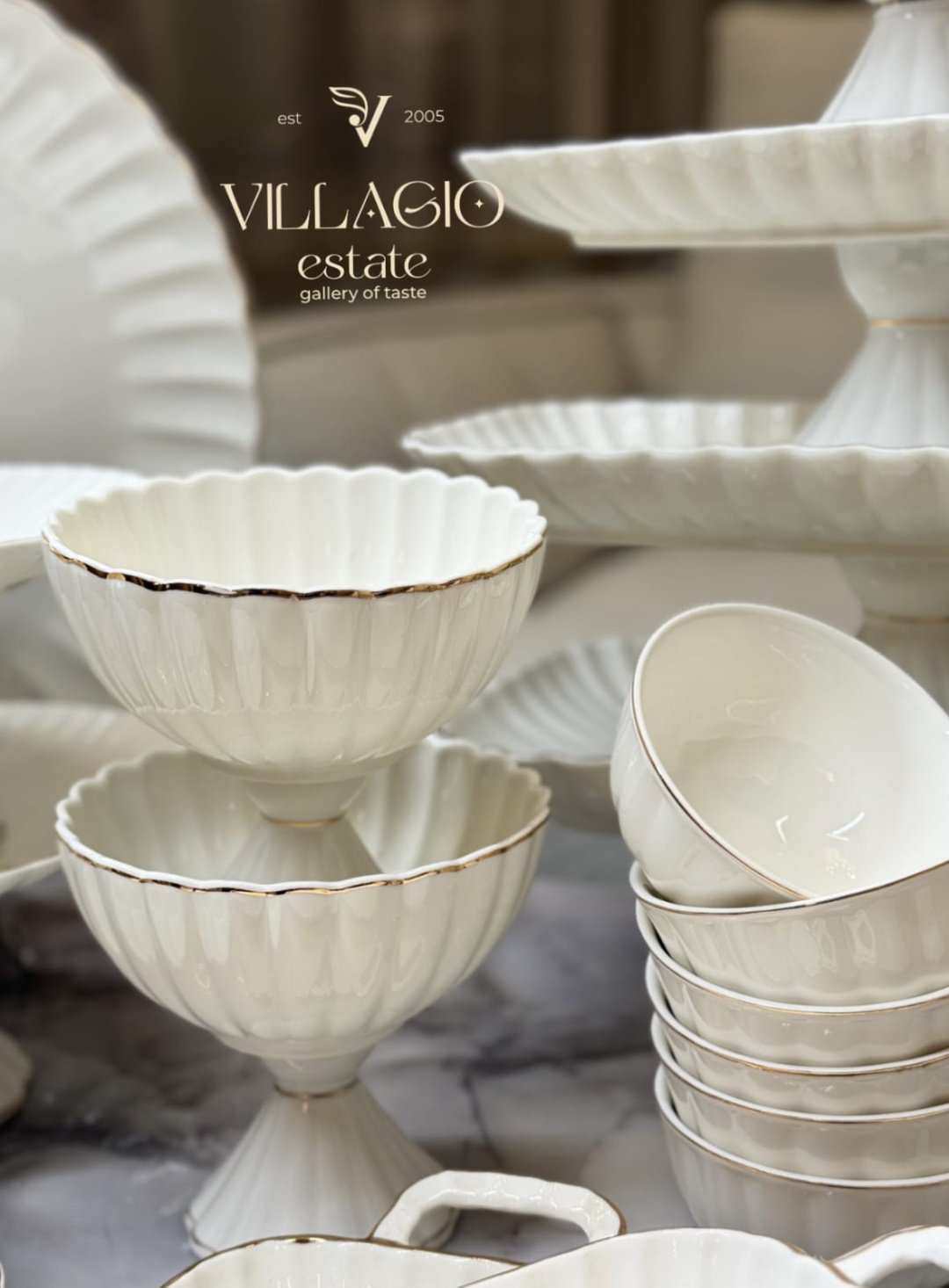 Сервиз на 12 персон VILLAGIO , предметов: 50, чайно-столовый, фарфор, костяной фарфор - ForteMarket Сервиз на 12 персон VILLAGIO , предметов: 50, чайно-столовый, фарфор, костяной фарфор купить,NaN