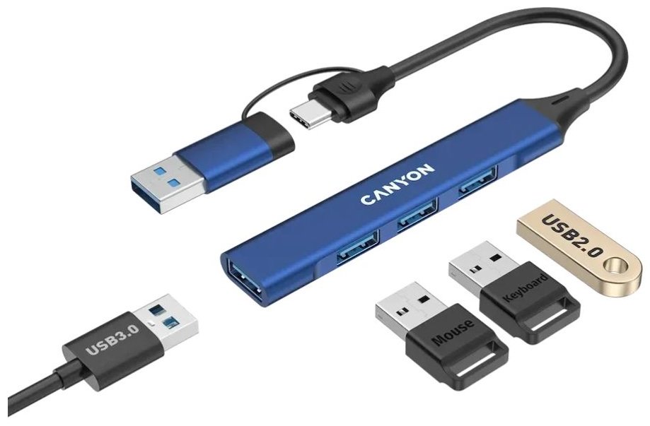 Док-станция Canyon CNS-TDS02BL синий купить,NaN