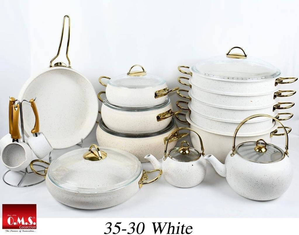 Набор посуды O.M.S. Collection 3530 сталь, алюминий 23 в 1 купить,NaN