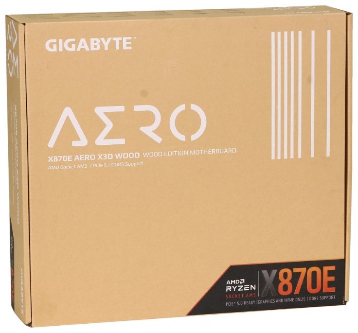 Материнская плата GIGABYTE X870E Aero X3D Wood (9MX87EOXD-00-G10) купить,NaN