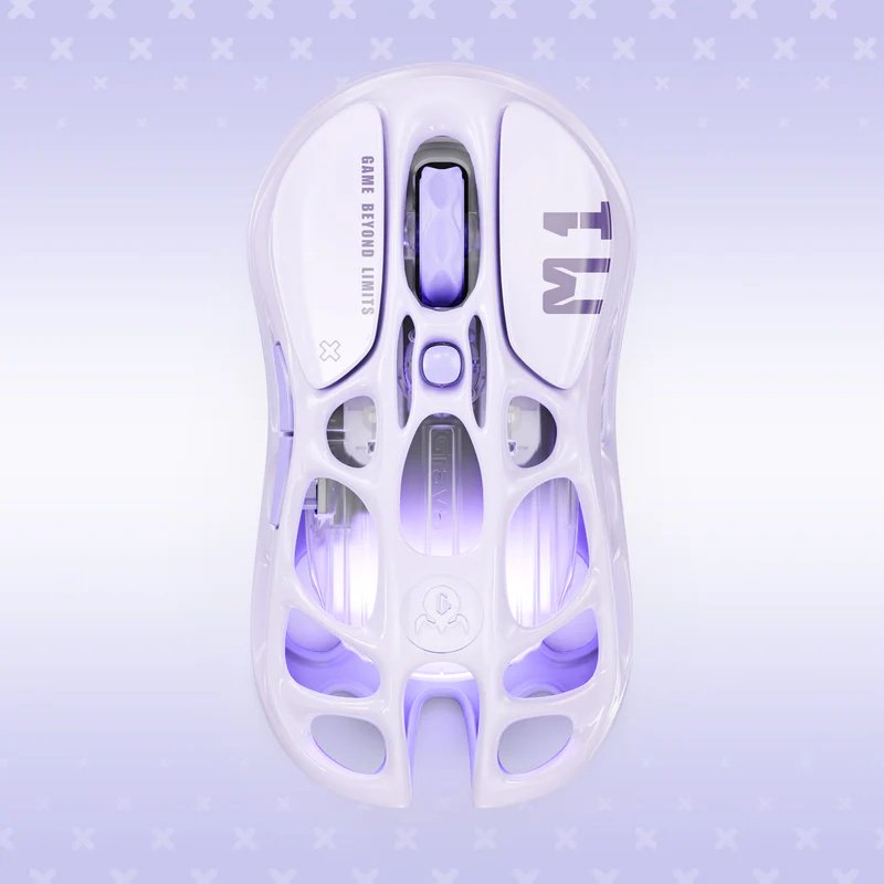Мышь GRAVASTAR Mercury M1 PRO Lavender Purple сиреневый купить,NaN