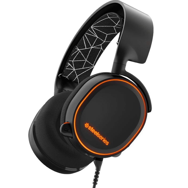 Наушники SteelSeries Arctis 5 черные купить,NaN