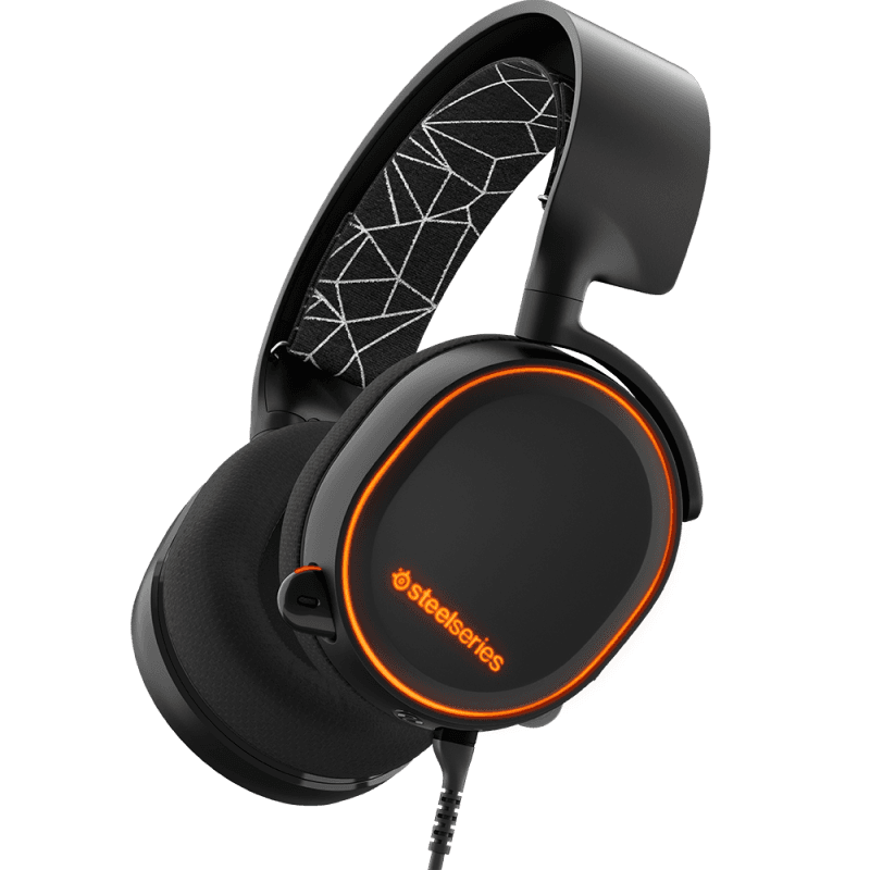 Наушники SteelSeries Arctis 5 черные купить,NaN