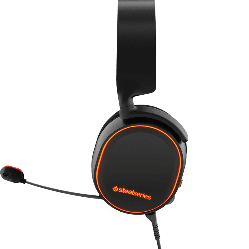Наушники SteelSeries Arctis 5 черные купить,NaN