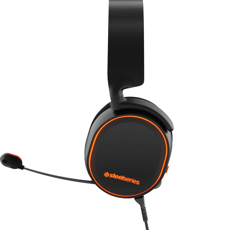Наушники SteelSeries Arctis 5 черные купить,NaN