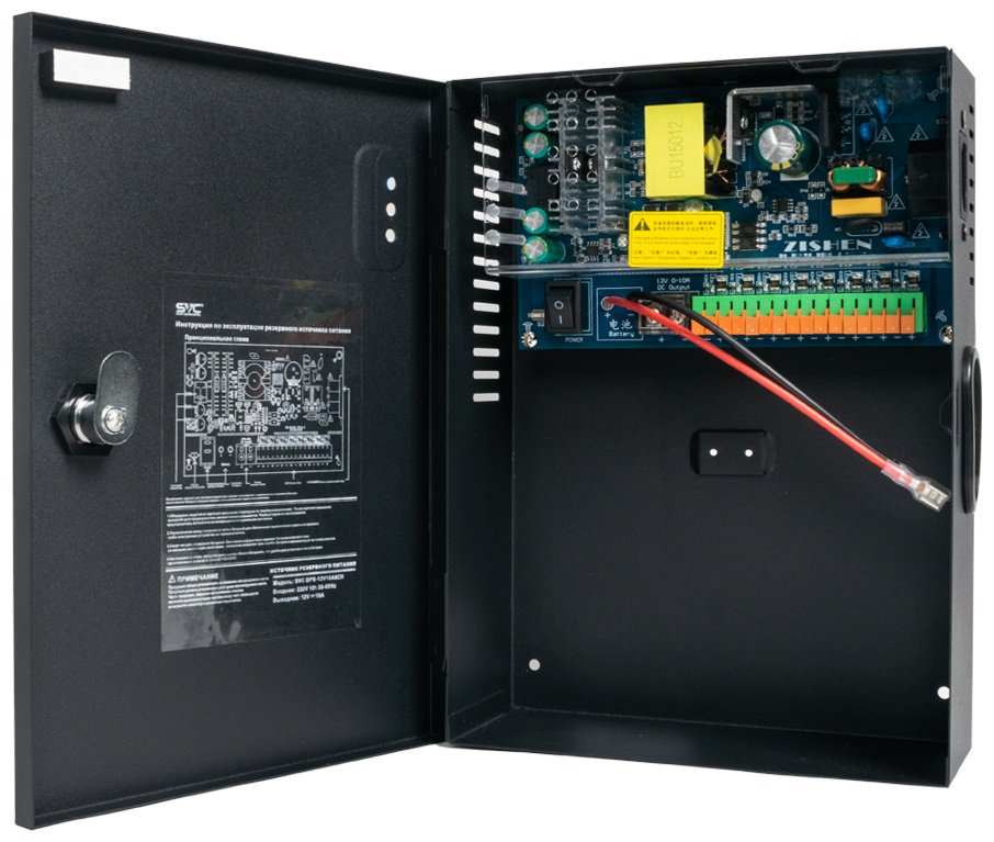 Блок питания BPS-12V10A9CH 1 шт, металл купить,NaN