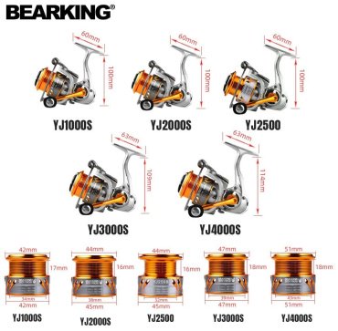 Катушка BearKing YJ# 1000S купить,NaN