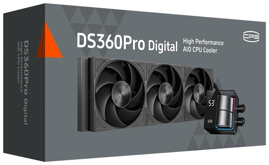 Система охлаждения PCcooler DS360 Pro Digital BK черный купить,55240