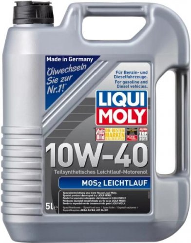 Моторное масло Liqui Moly MOS2 10W40 5л полусинтетическое