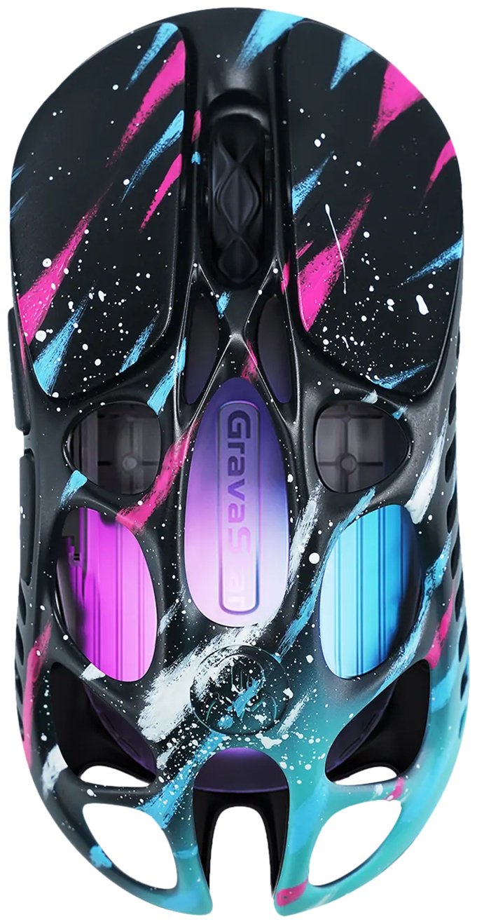 Мышь GRAVASTAR Mercury X Pro фиолетовый купить,NaN