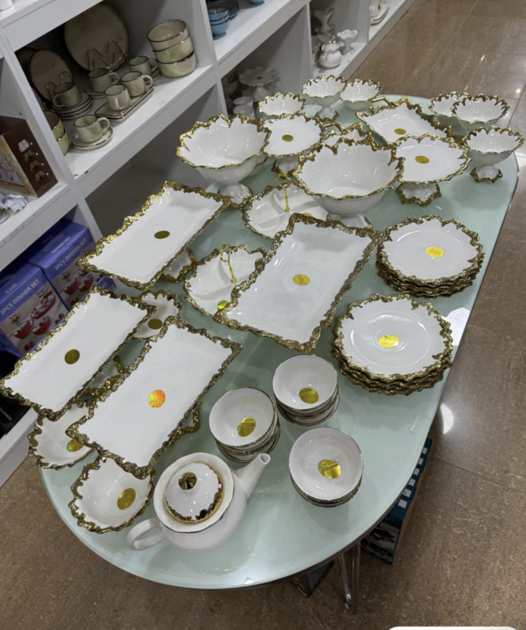 Сервиз на 12 персон JUMBO Safa, предметов: 48, чайно-столовый, керамика купить,NaN