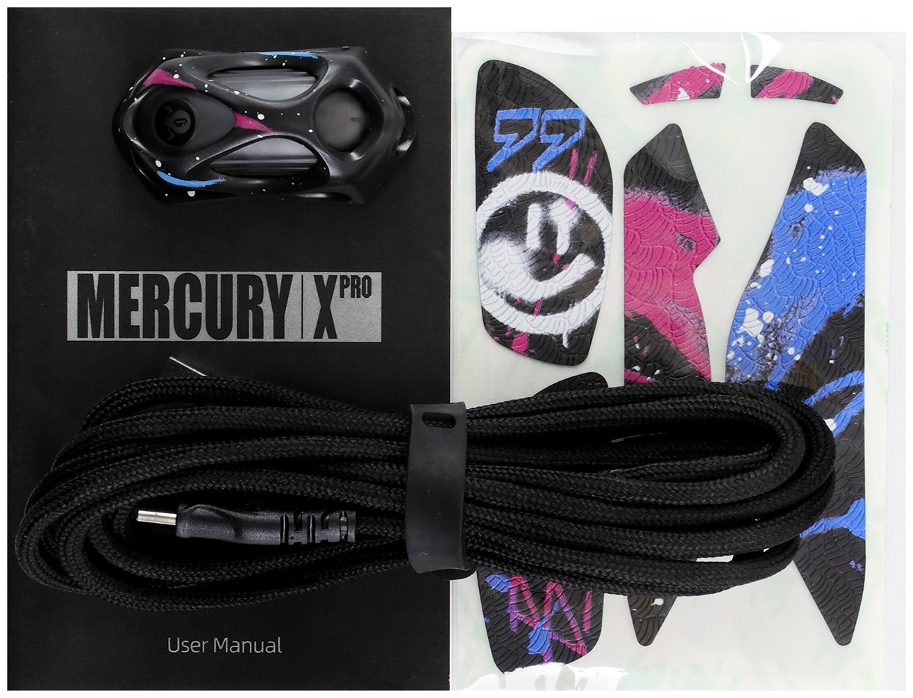 Мышь GRAVASTAR Mercury X Pro фиолетовый купить,NaN