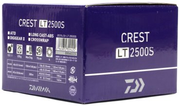 Катушка DAIWA безынерционная 20 Crest LT 2500S, 5.2:1 купить,NaN