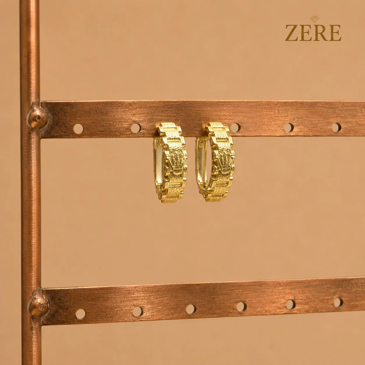 Серьги Zere ZR240728 жёлтое золото 3.03гр  купить,250550
