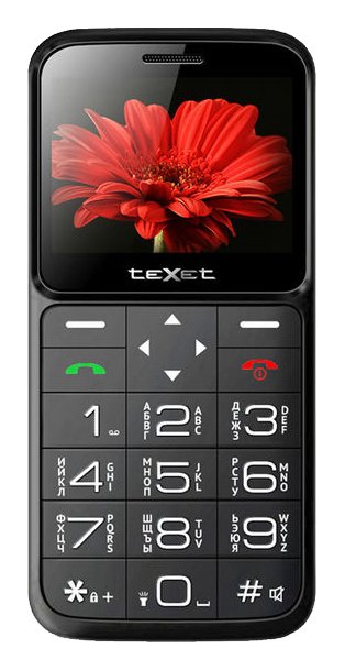 Мобильный телефон TeXet TM-B226 Black-Red